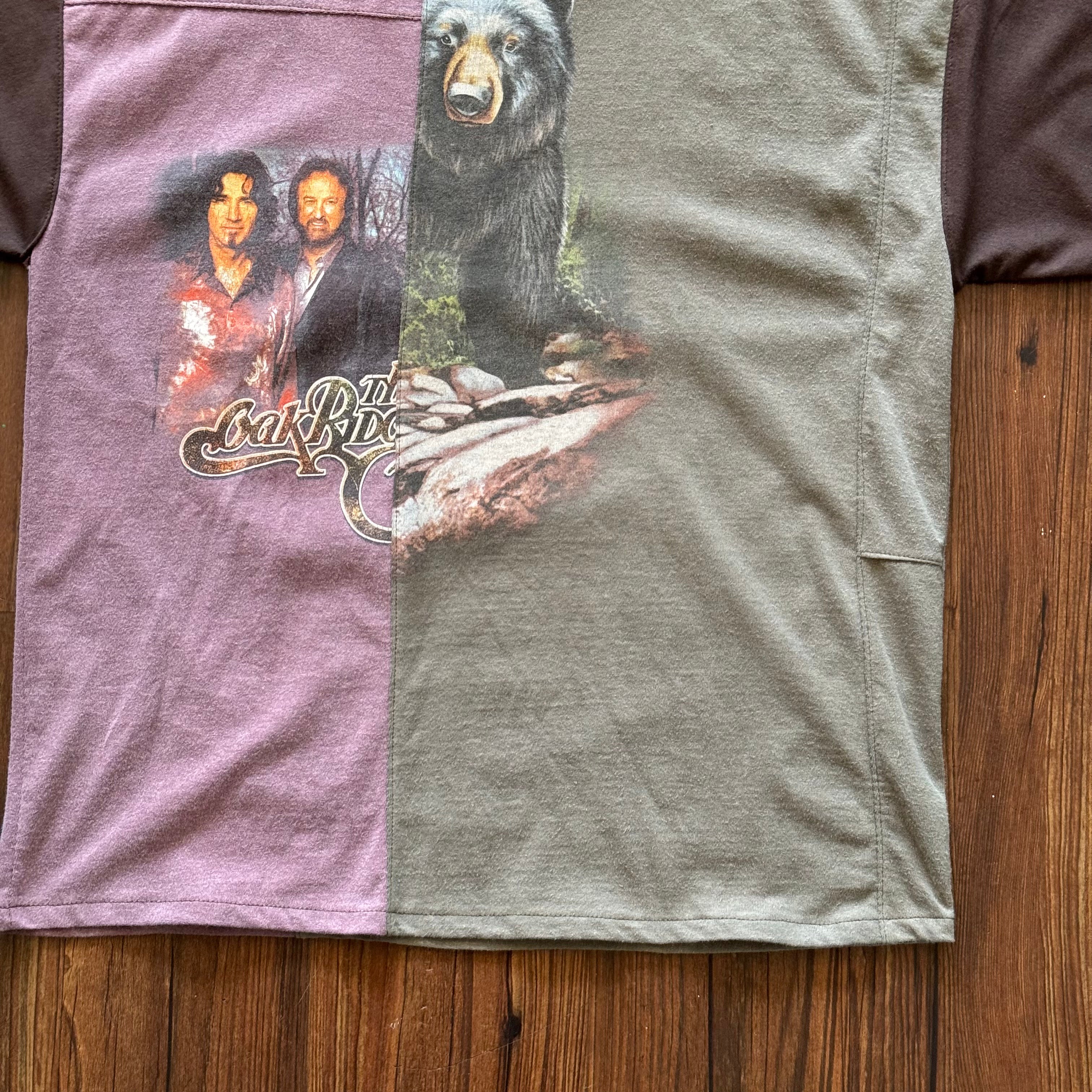Animal/Country Split T-Shirt (Large)