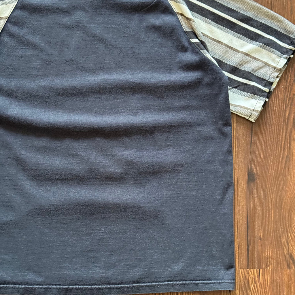 Johnny Cash Striped Shirt (Large)