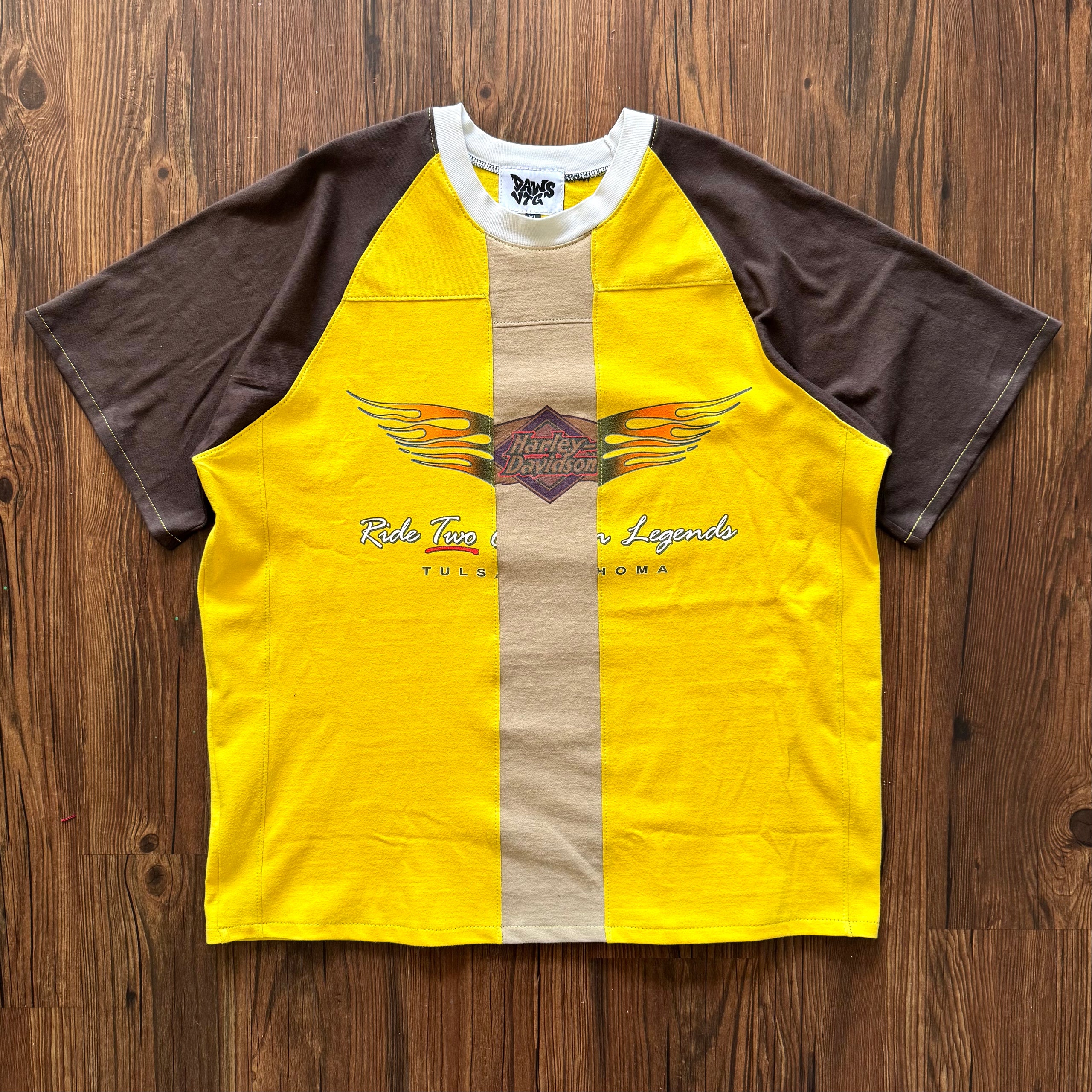 Harley Flames Split T-Shirt (XL)