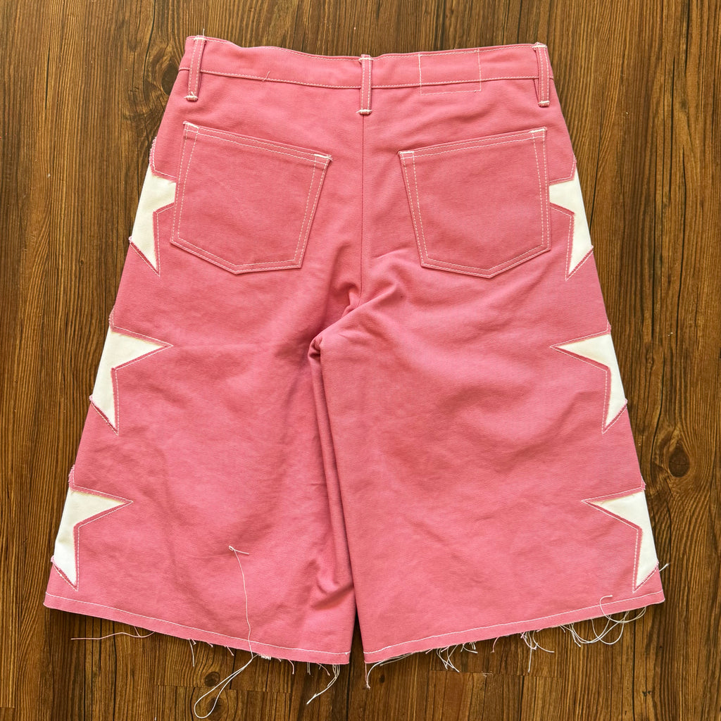 "Stars On This Side" Pink Shorts (Size 32)