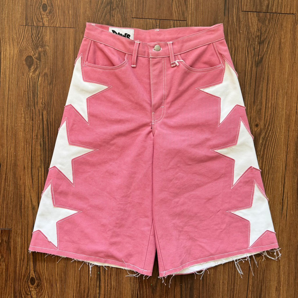 "Stars On This Side" Pink Shorts (Size 30)