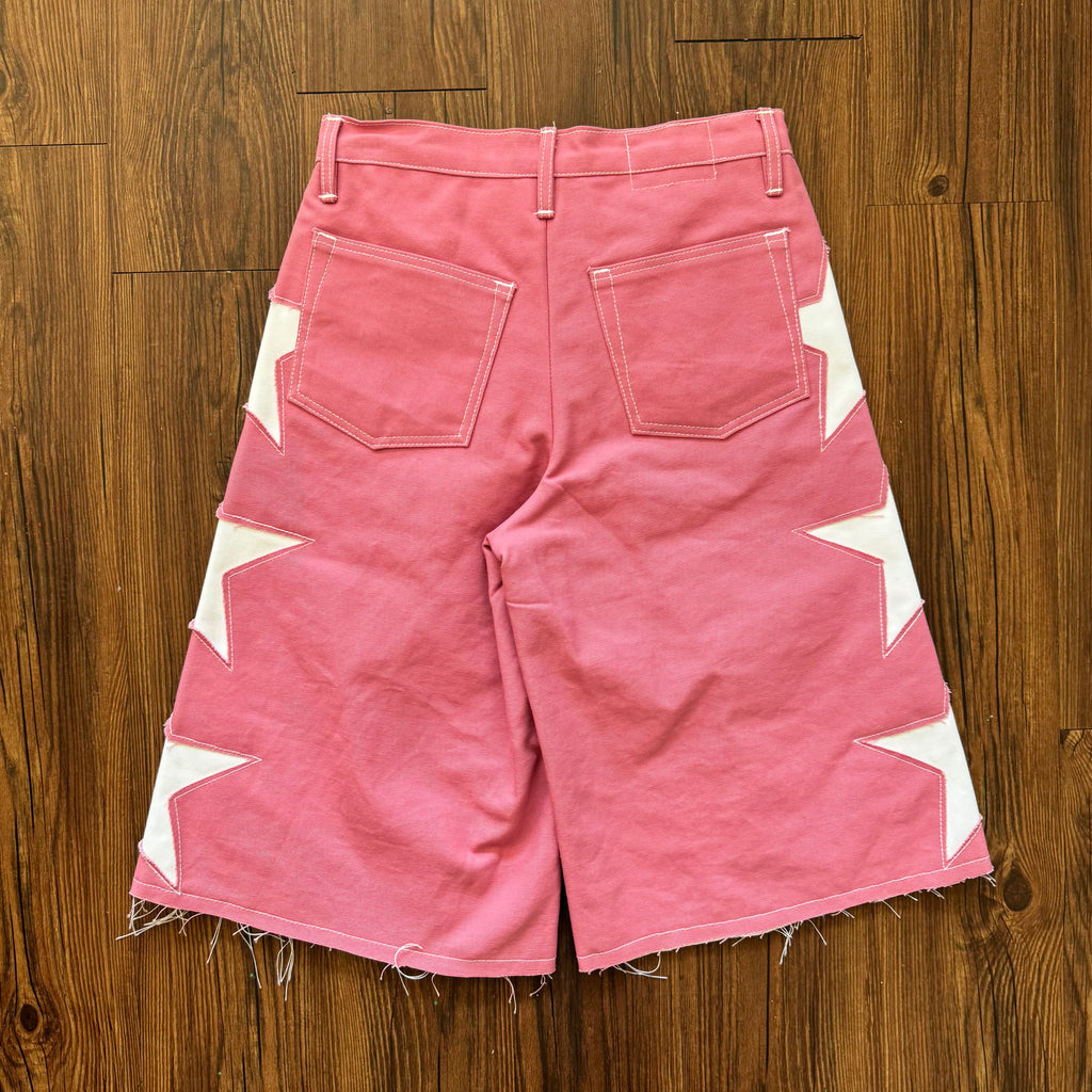 "Stars On This Side" Pink Shorts (Size 30)