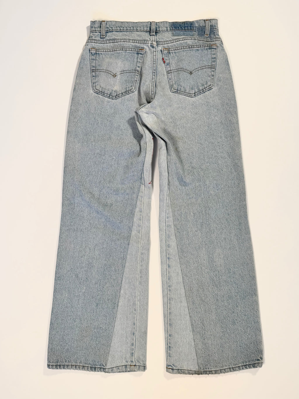 Light Wash Patchwork Jeans (33x32)