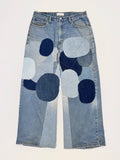 Circle Patchwork Jeans (36x32)