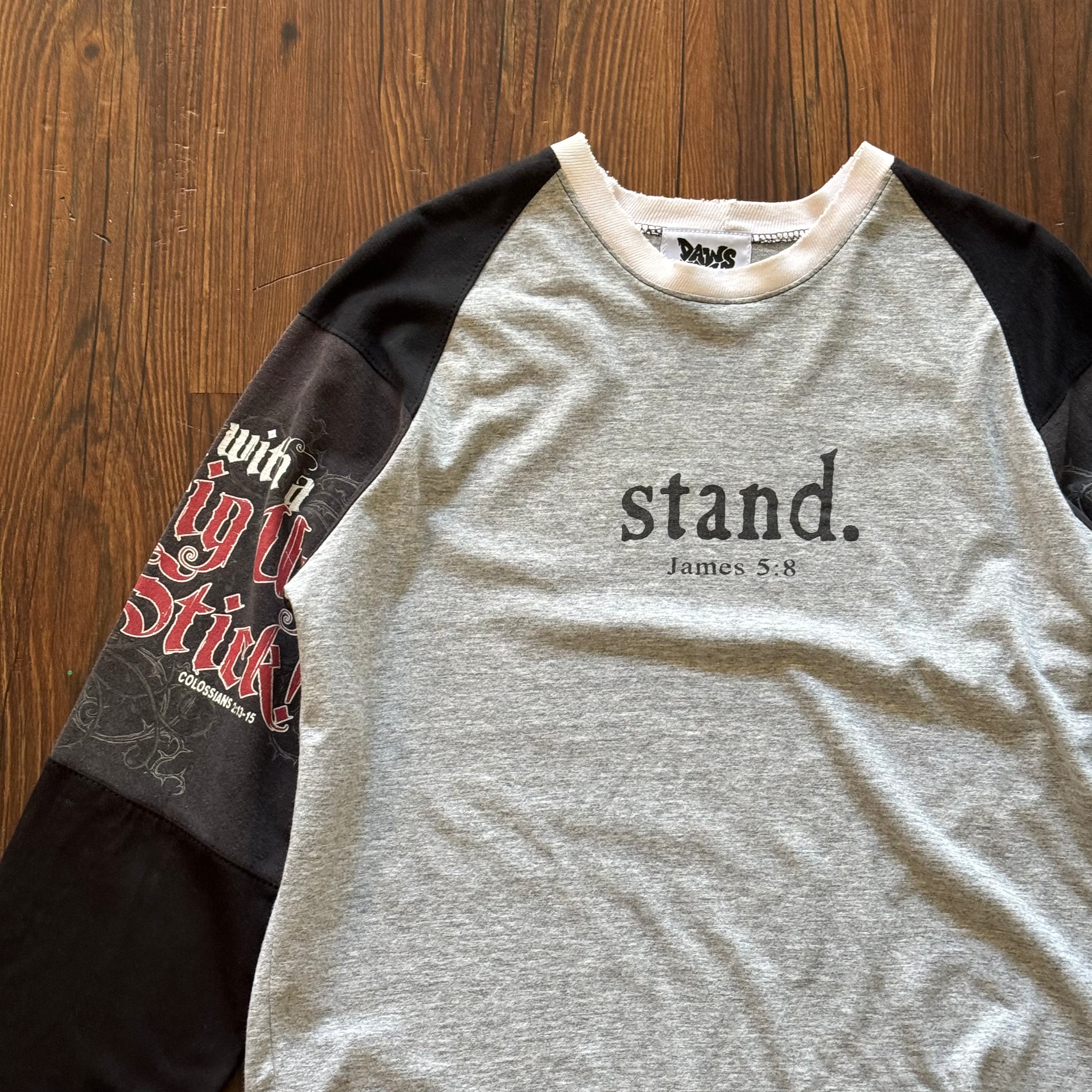 Jesus Deconstructed Raglan (Large)