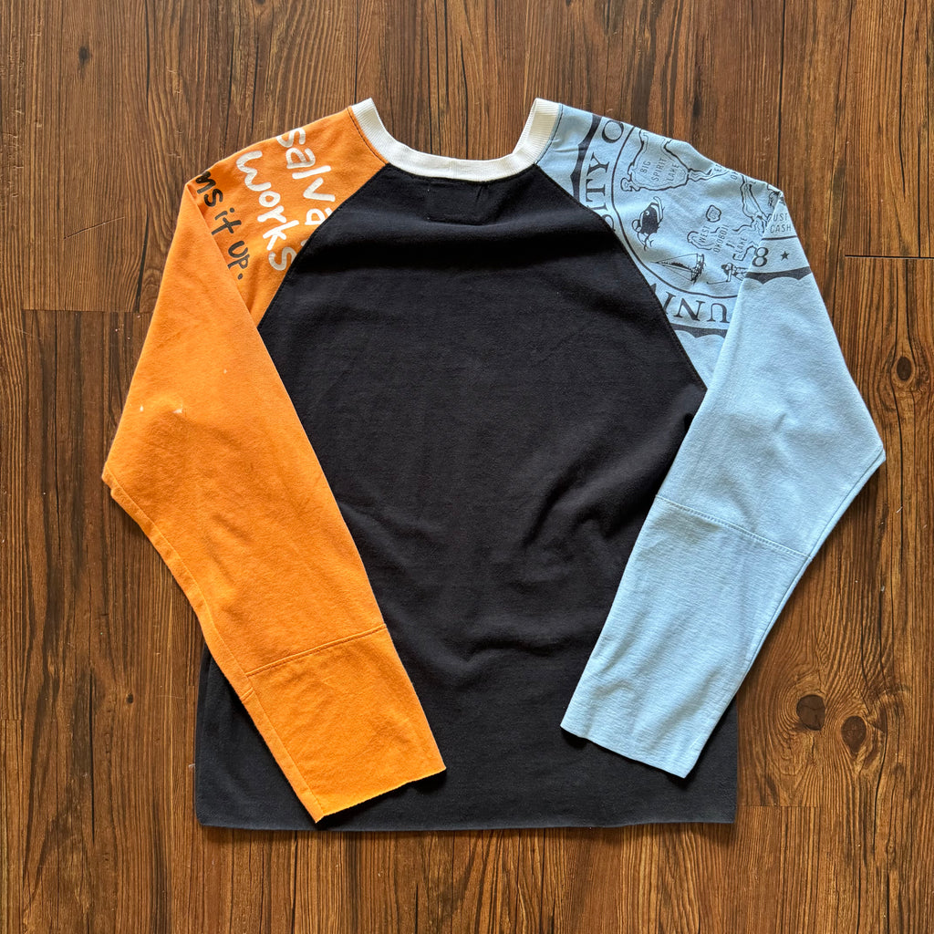 Deconstructed Raglan T Shirt (Medium)