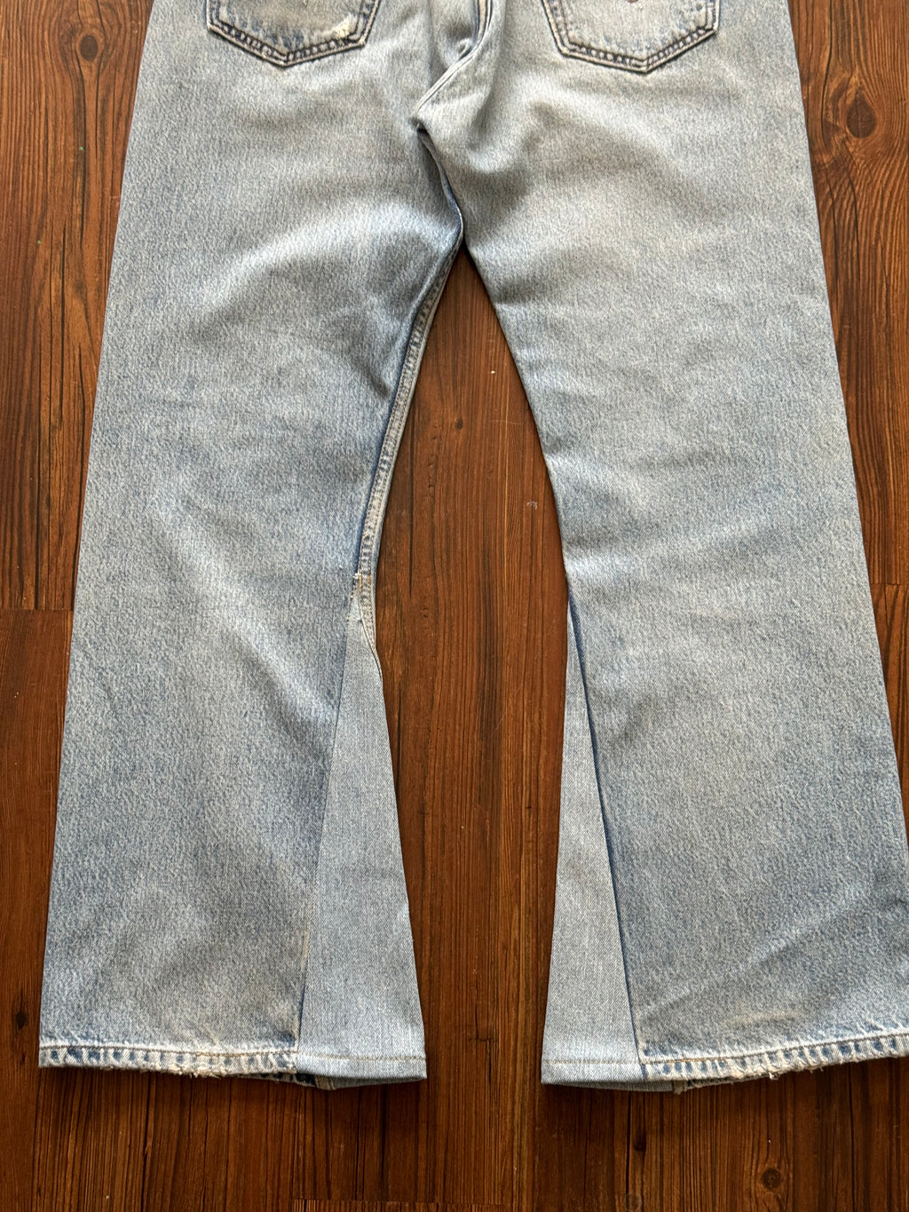 "Mr. Patches" Patchwork Jeans (Size 34)