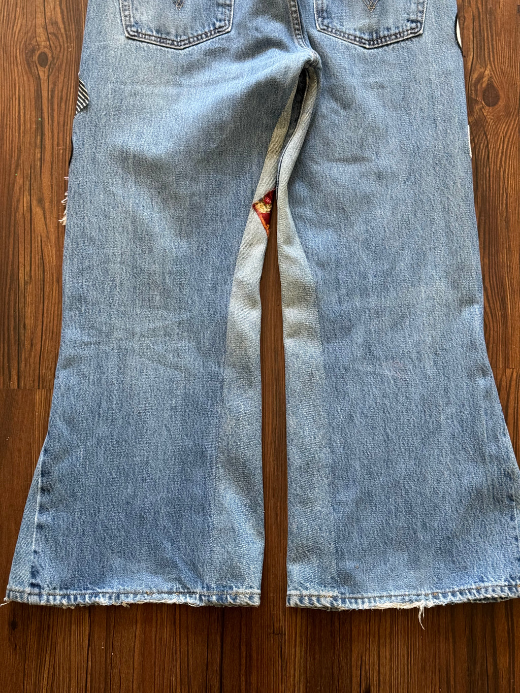 "Mr. Patches" Patchwork Jeans (Size 36)