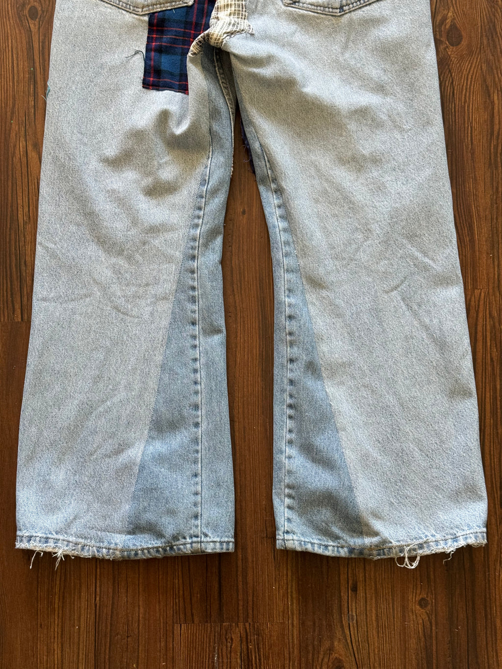 "Mr. Patches" Patchwork Jeans (Size 36)