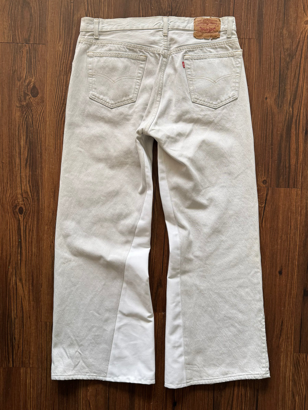 White Patches Jeans (Size 36)