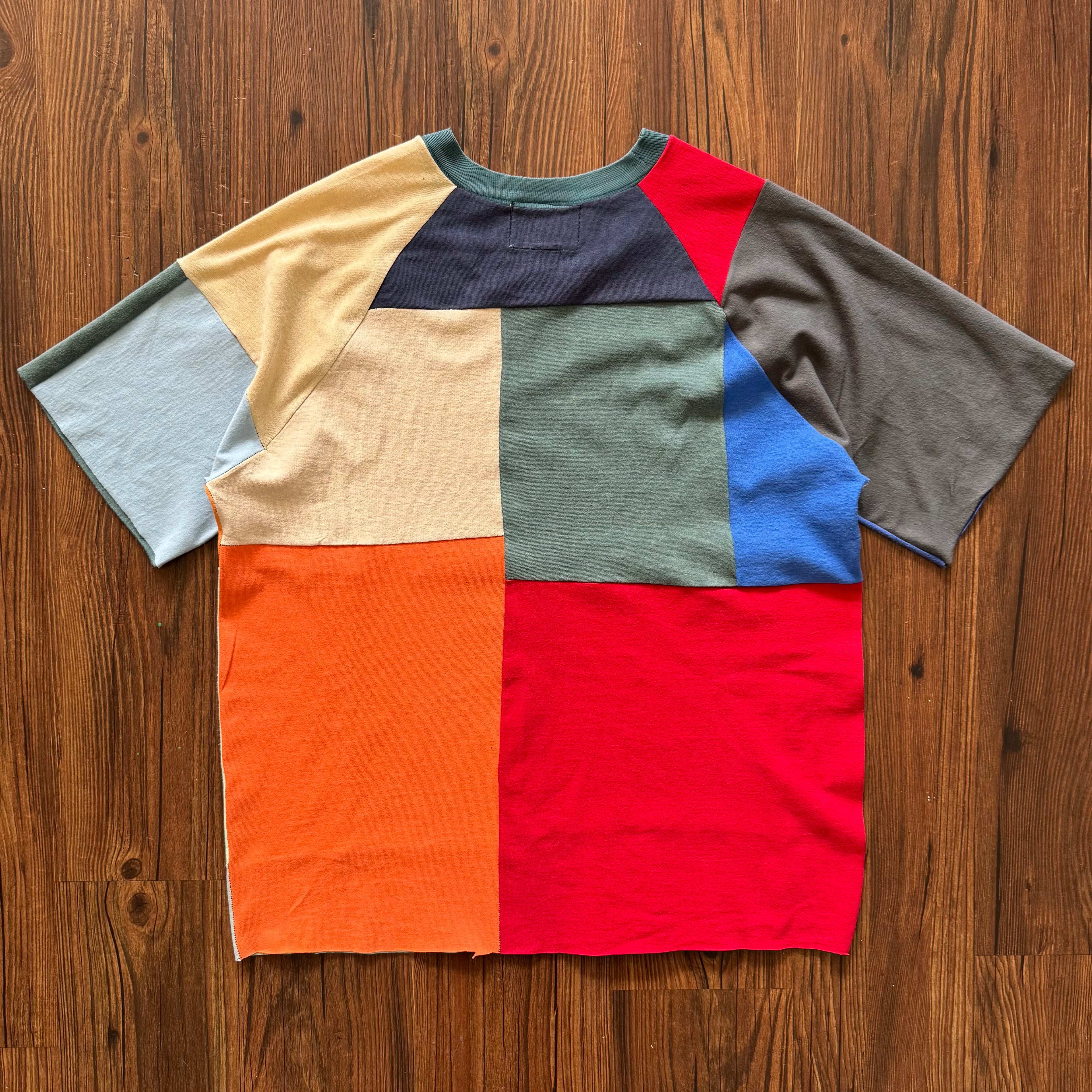 Patchwork Raglan T-Shirt (Medium)