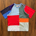 Patchwork Raglan T-Shirt (Large)
