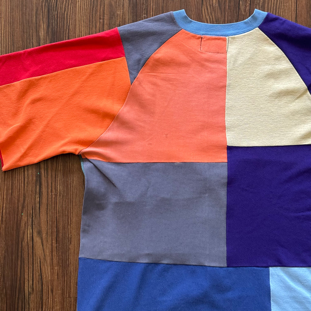Patchwork Raglan T-Shirt (Large)